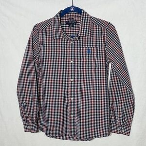 Polo by Ralph Lauren Men's Plaid Shirt - Red, Blue, Black
